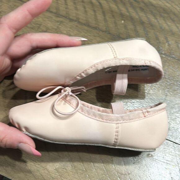 Danskin Light Pink Kids Dance Slippers - Picture 5 of 7